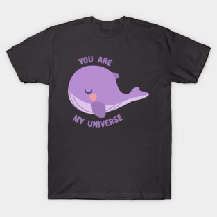 BTS tinytan whale you are my universe T-Shirt